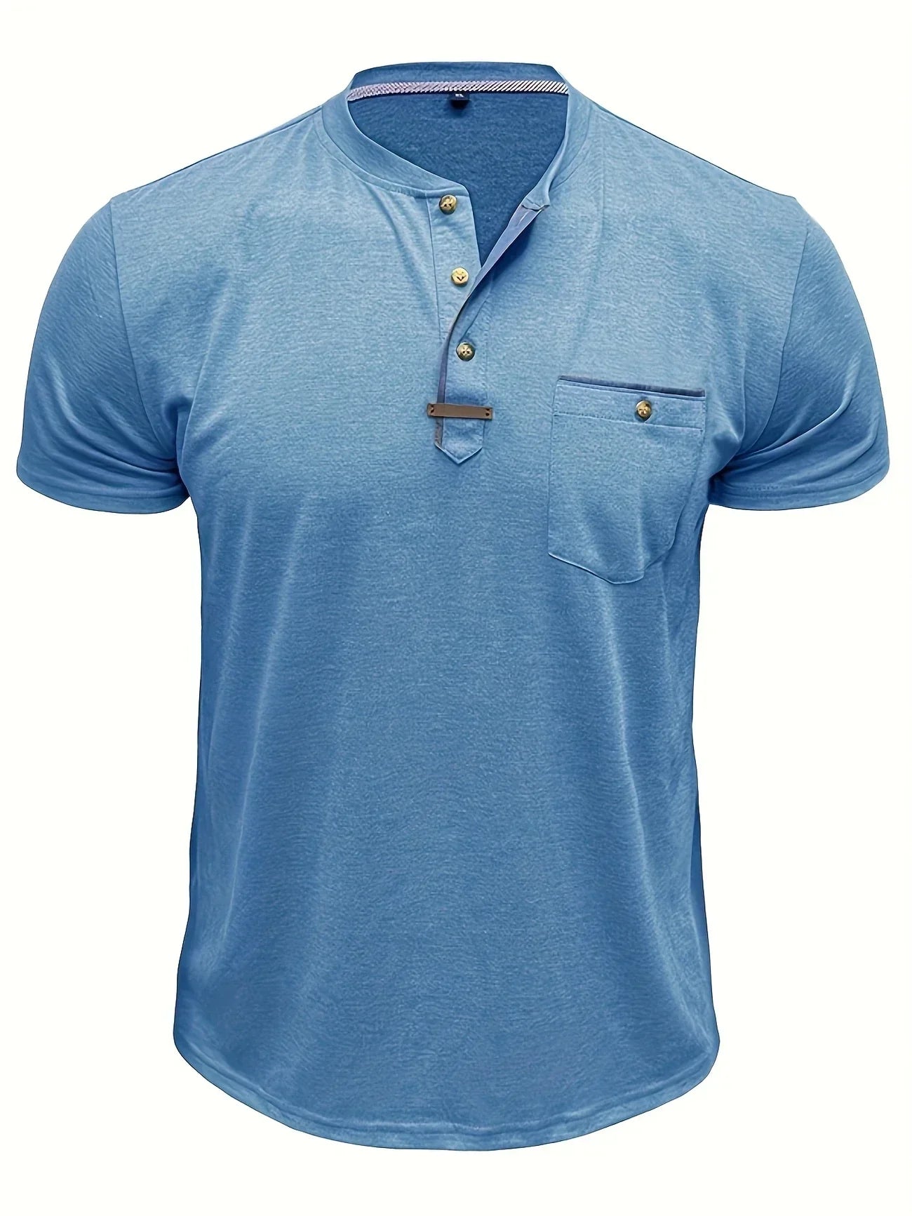 Saxon – Elegant Rundhalsausschnitt T Hemd Mit Tasche