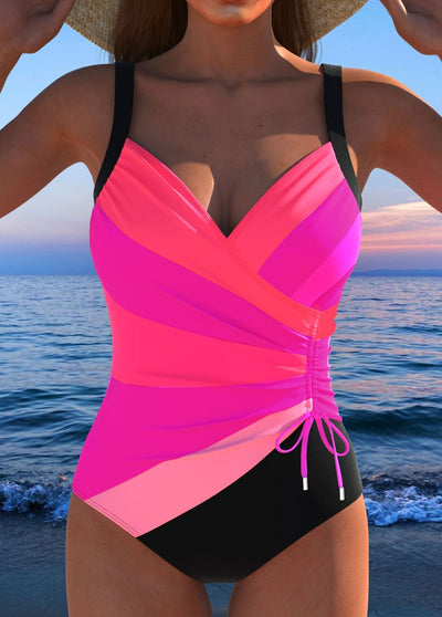 KAAT | SURPLICE BADMODE MIT FARBIGEM DRUCK