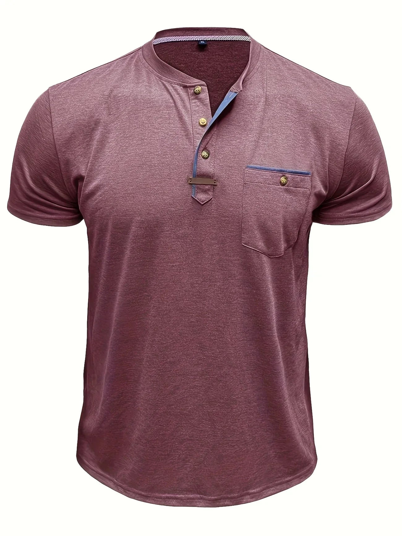 Saxon – Elegant Rundhalsausschnitt T Hemd Mit Tasche