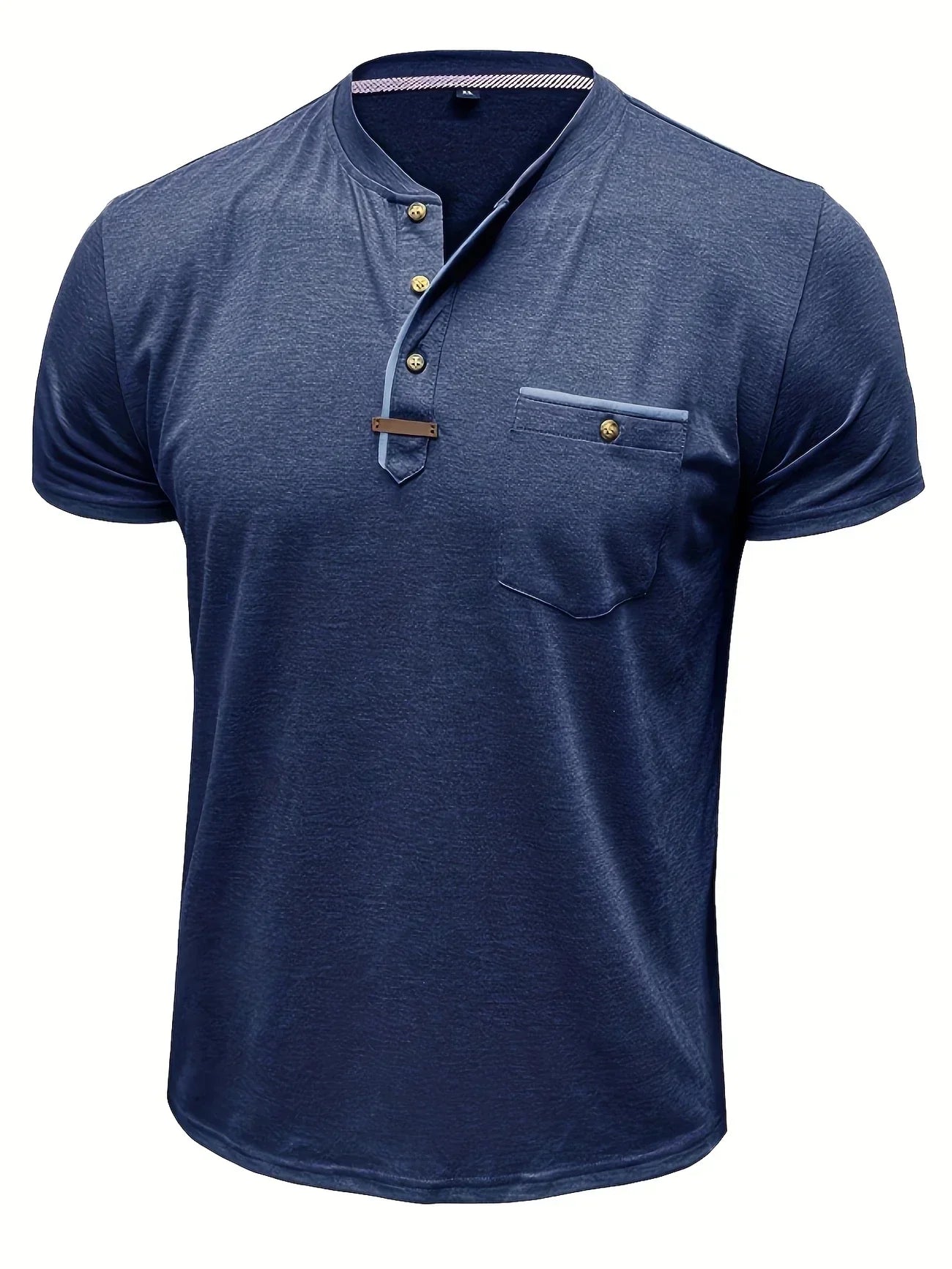 Saxon – Elegant Rundhalsausschnitt T Hemd Mit Tasche