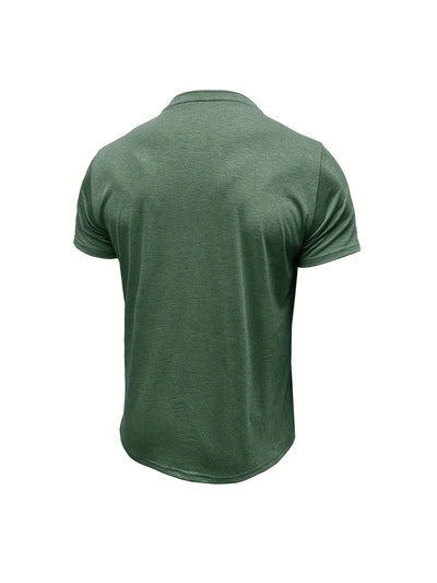 Saxon – Elegant Rundhalsausschnitt T Hemd Mit Tasche