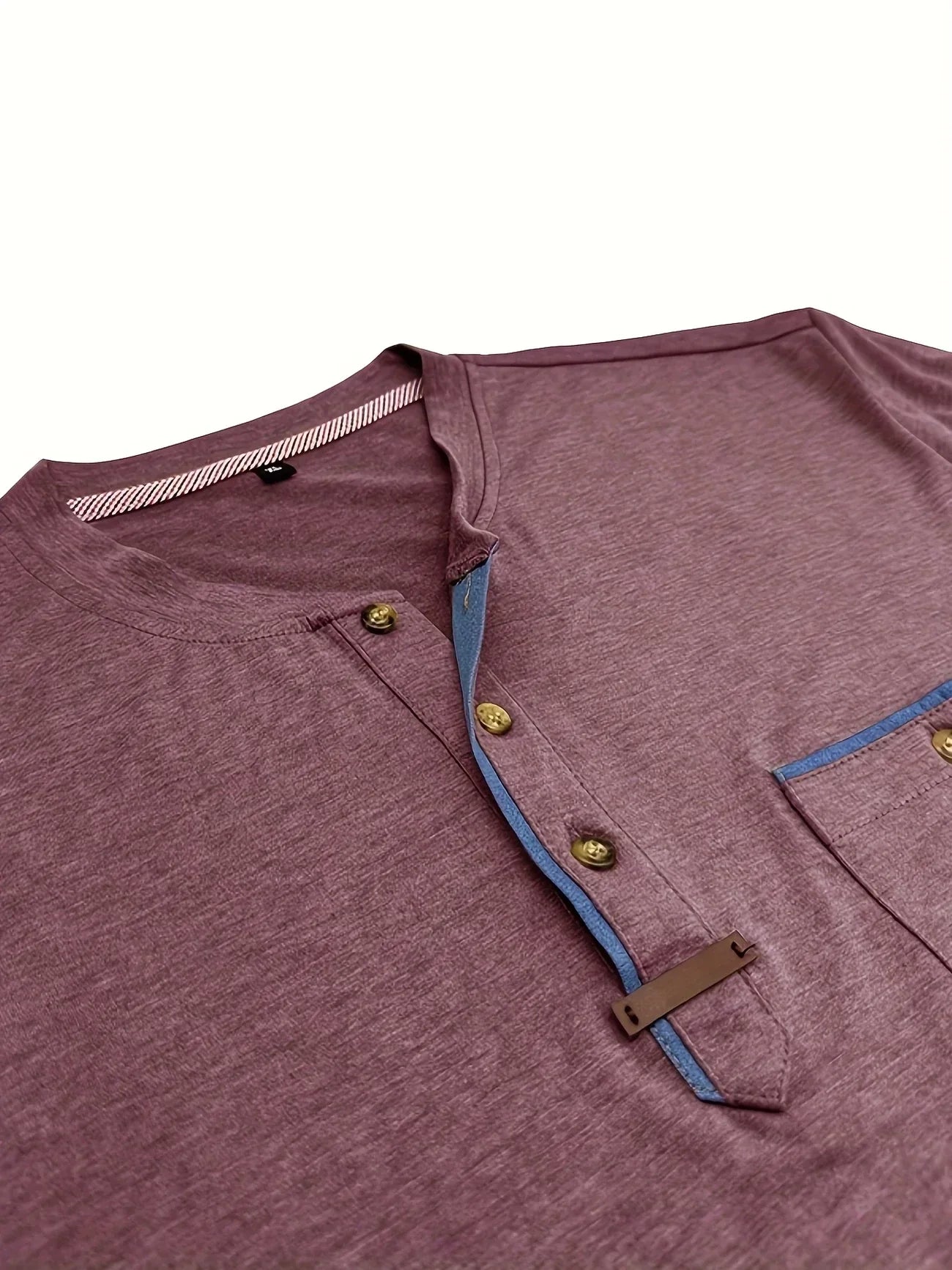 Saxon – Elegant Rundhalsausschnitt T Hemd Mit Tasche