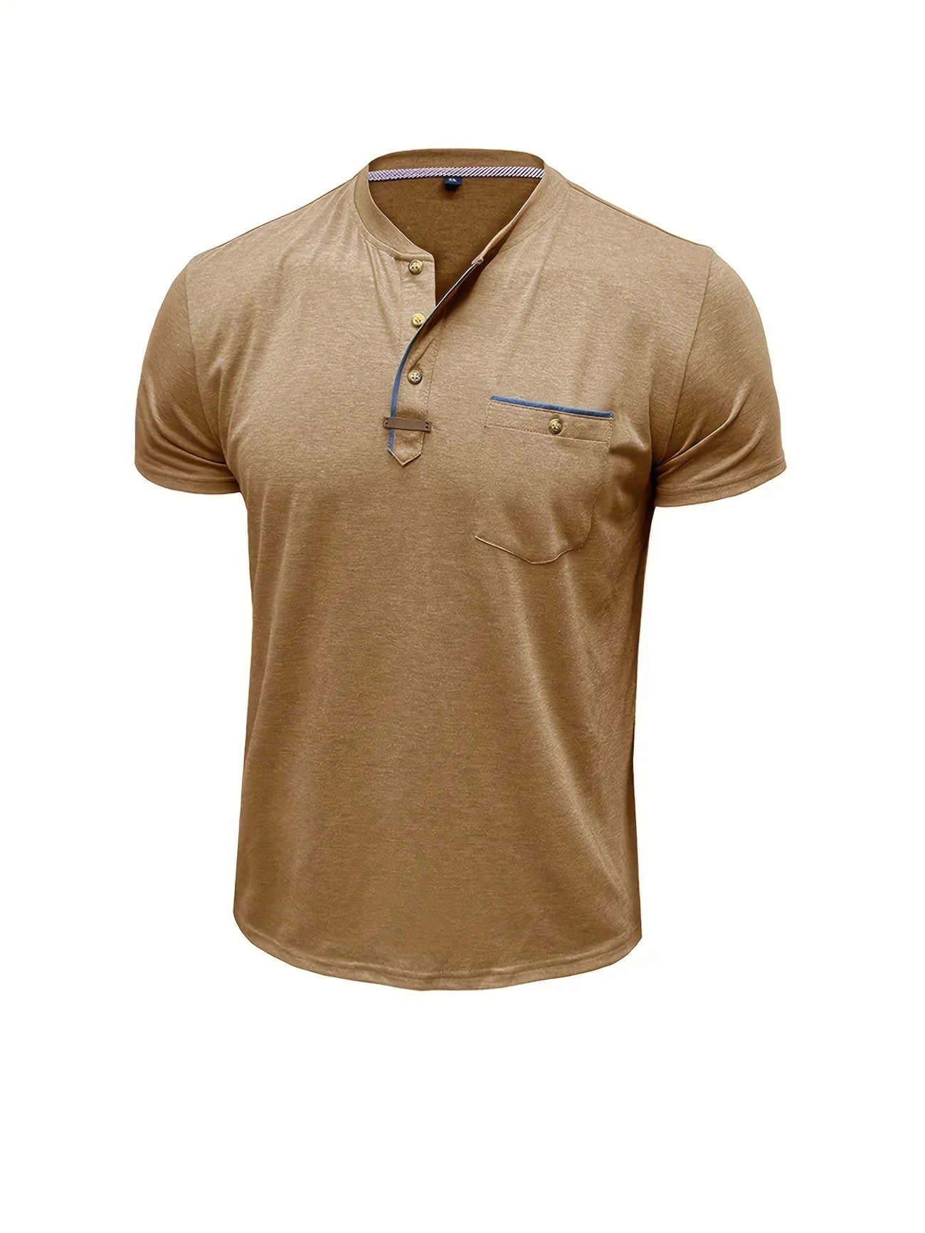 Saxon – Elegant Rundhalsausschnitt T Hemd Mit Tasche