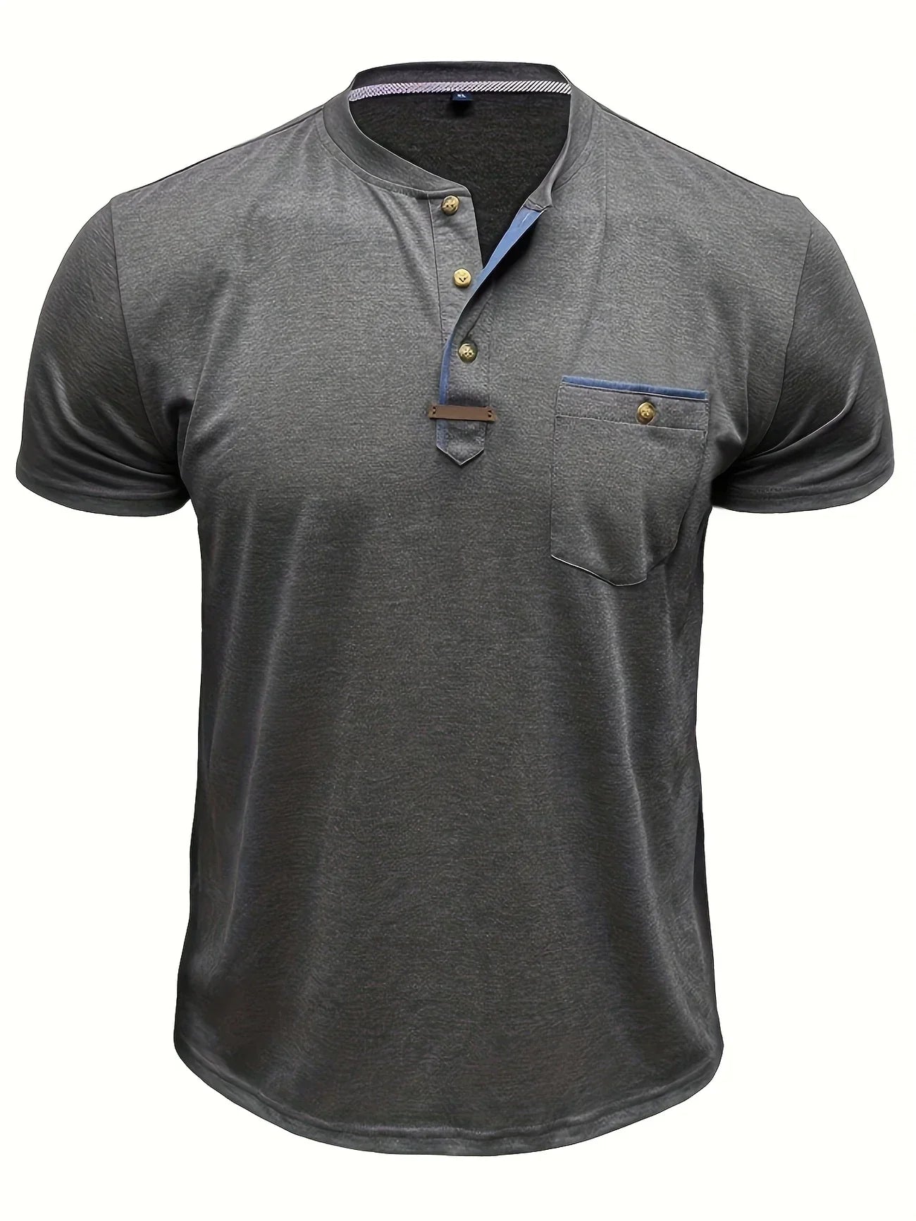 Saxon – Elegant Rundhalsausschnitt T Hemd Mit Tasche